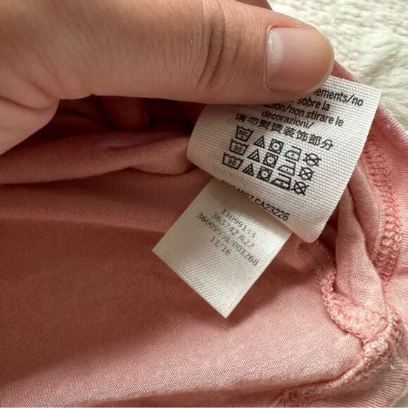 Victoria's Secret PINK | Short Sleeve Strappy Open Back Tee Shirt | Size Medium - Picture 8 of 10